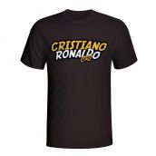 Cristiano Ronaldo Comic Book T-shirt (black)