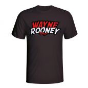 Wayne Rooney Comic Book T-shirt (black)