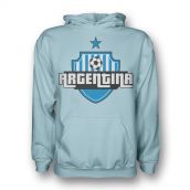 Argentina Country Logo Hoody (sky Blue) - Kids