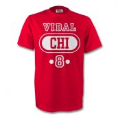 Arturo Vidal Chile Chi T-shirt (red) - Kids