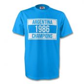 Argentina 1986 Champions Tee (sky Blue) - Kids