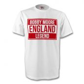 Bobby Moore England Legend Tee (white)