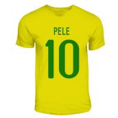 Pele Brazil Hero T-shirt (yellow)