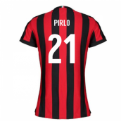 2017-2018 AC Milan Womens Home Shirt (Pirlo 21)