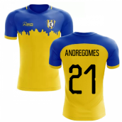 2025-2026 Everton Away Concept Football Shirt (Andre Gomes 21)