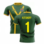 2023-2024 South Africa Springboks Flag Concept Rugby Shirt (Kitshoff 1)