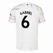 2020-2021 Arsenal Adidas Away Football Shirt (Kids) (Gabriel 6)