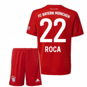 2020-2021 Bayern Munich Adidas Home Little Boys Mini Kit (ROCA 22)