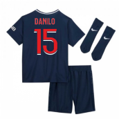 2020-2021 PSG Home Nike Baby Kit (DANILO 15)