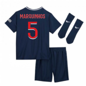 2020-2021 PSG Home Nike Baby Kit (MARQUINHOS 5)