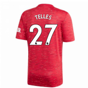 2020-2021 Man Utd Adidas Home Football Shirt (Kids) (TELLES 27)