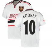 1999 Manchester United Away Football Shirt (ROONEY 10)