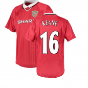 1999 Manchester United Champions League Shirt (KEANE 16)