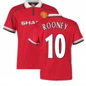 1999 Manchester United Home Football Shirt (ROONEY 10)