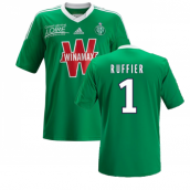 2013-2014 Saint Etienne Home Shirt (RUFFIER 1)