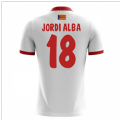 2023-2024 Catalunya Airo Away Shirt (Jordi Alba 18)