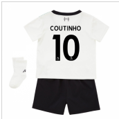 2017-18 Liverpool Away Baby Kit (Coutinho 10)