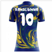 2023-2024 Brazil Away Concept Shirt (Ronaldinho 10)
