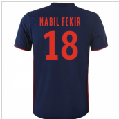 2018-19 Olympique Lyon Away Shirt (Nabil Fekir 18) - Kids