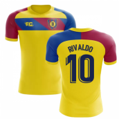 2018-2019 Barcelona Fans Culture Away Concept Shirt (Rivaldo 10)