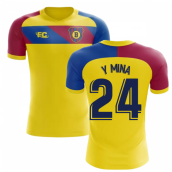 2018-2019 Barcelona Fans Culture Away Concept Shirt (Y Mina 24)