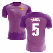 2020-2021 Barcelona Third Concept Football Shirt (Sergio 5) - Kids