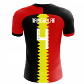 2023-2024 Belgium Flag Concept Football Shirt (Nainggolan 4)
