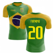 2022-2023 Brazil Flag Concept Football Shirt (Firmino 20)
