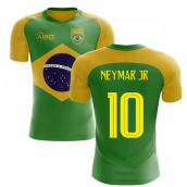 2025-2026 Brazil Flag Concept Football Shirt (Neymar Jr 10)