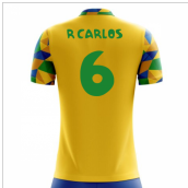 2025-2026 Brazil Home Concept Football Shirt (R Carlos 6)