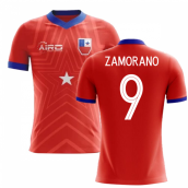 2023-2024 Chile Home Concept Football Shirt (ZAMORANO 9)