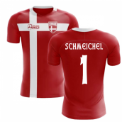 2025-2026 Denmark Flag Concept Football Shirt (Schmeichel 1) - Kids