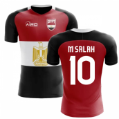 2025-2026 Egypt Flag Concept Football Shirt (M Salah 10) - Kids