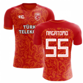 2018-2019 Galatasaray Fans Culture Home Concept Shirt (Nagatomo 55)