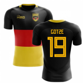 2023-2024 Germany Flag Concept Football Shirt (Gotze 19)