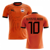 2018-2019 Holland Fans Culture Home Concept Shirt (V.NISTELROOY 10)