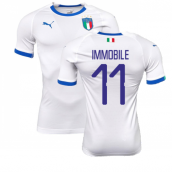 2018-2019 Italy Away evoKIT Away Shirt (Immobile 11)