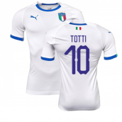 2018-2019 Italy Away evoKIT Away Shirt (Totti 10)
