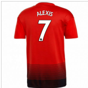 2018-2019 Man Utd Adidas Home Football Shirt (Alexis 7)