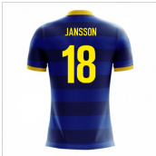 2023-2024 Sweden Airo Concept Away Shirt (Jansson 18)