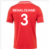2018-2019 Tunisia Away Uhlsport Football Shirt (Benalouane 3)