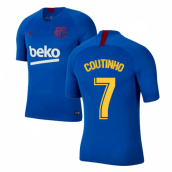 2019-2020 Barcelona Nike Training Shirt (Blue) - Kids (COUTINHO 7)