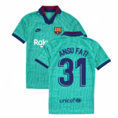 2019-2020 Barcelona Third Nike Shirt (Kids) (Ansu Fati 31)