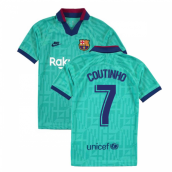 2019-2020 Barcelona Third Nike Shirt (Kids) (COUTINHO 7)