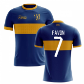 2020-2021 Boca Juniors Home Concept Football Shirt (Pavon 7) - Kids