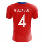 2023-2024 Czech Republic Home Concept Football Shirt (G SELASSIE 4)