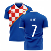 2023-2024 Dinamo Zagreb Home Concept Shirt (Olmo 7)