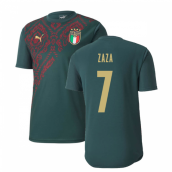 2019-2020 Italy Puma Stadium Jersey (Pine) (Zaza 7)