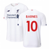 2019-2020 Liverpool Away Football Shirt (BARNES 10)