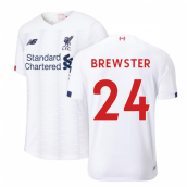 2019-2020 Liverpool Away Football Shirt (Brewster 24)